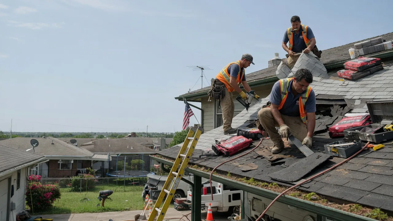 Roof Repair in Sweet Home, TX near me